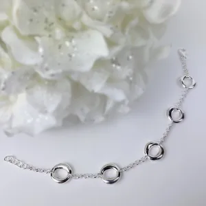 Silver Whirl Bracelet - VBRC276