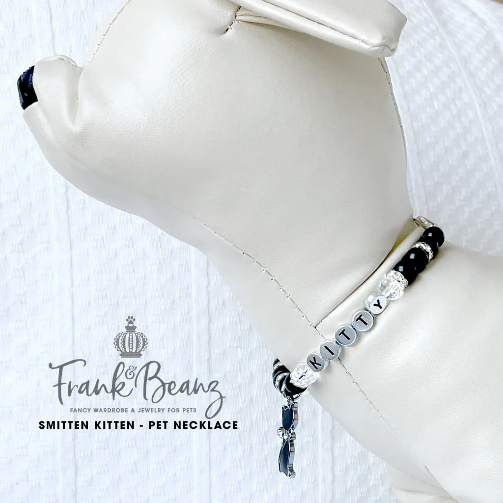 Smitten Kitten Pearl Cat Bell Cat Necklace