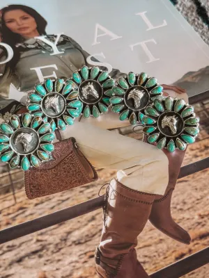 The Adjustable Sterling & Turquoise Ring