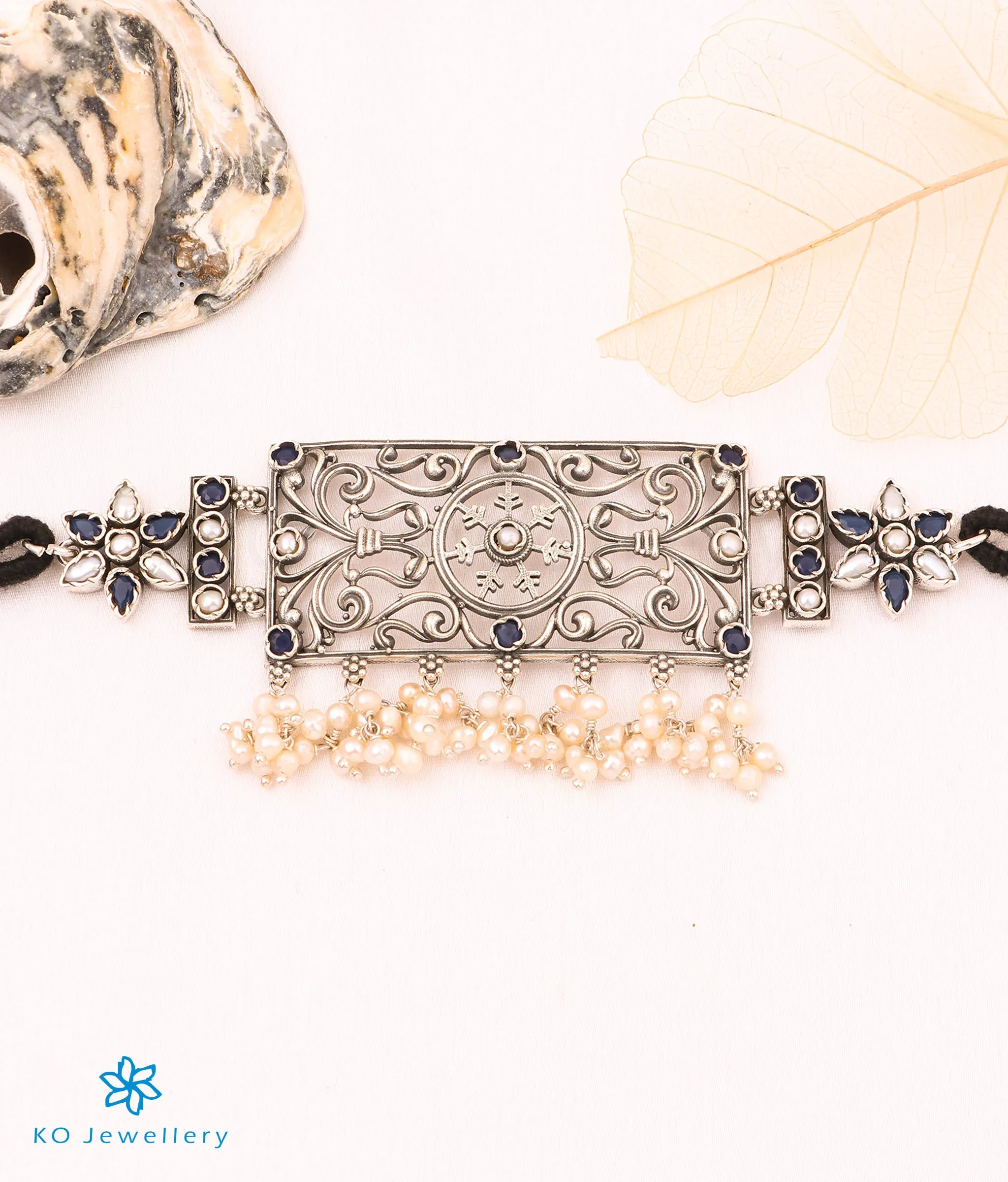 The Adya Silver Choker Necklace