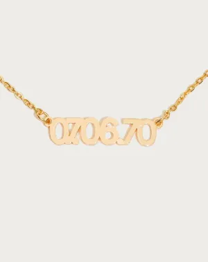 The Customized Date Bracelet