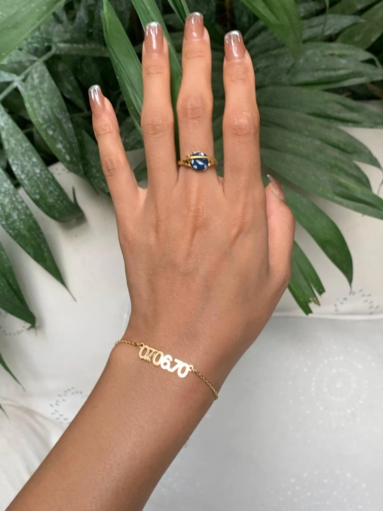 The Customized Date Bracelet