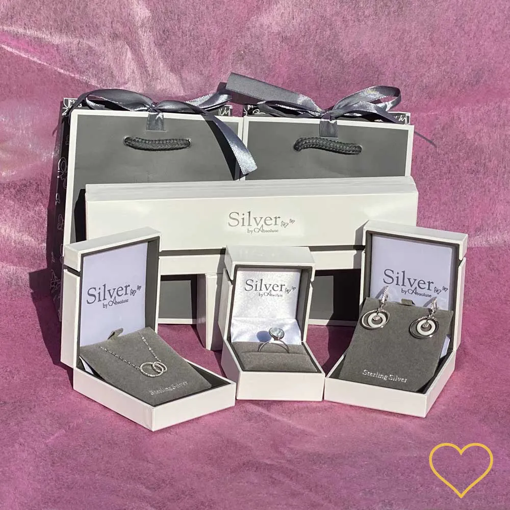Trisha Multi Gem Sterling Silver Crawler Earrings