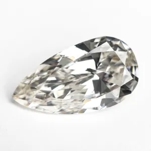 Vintage White Brilliant Diamond - 3.99ct Pear