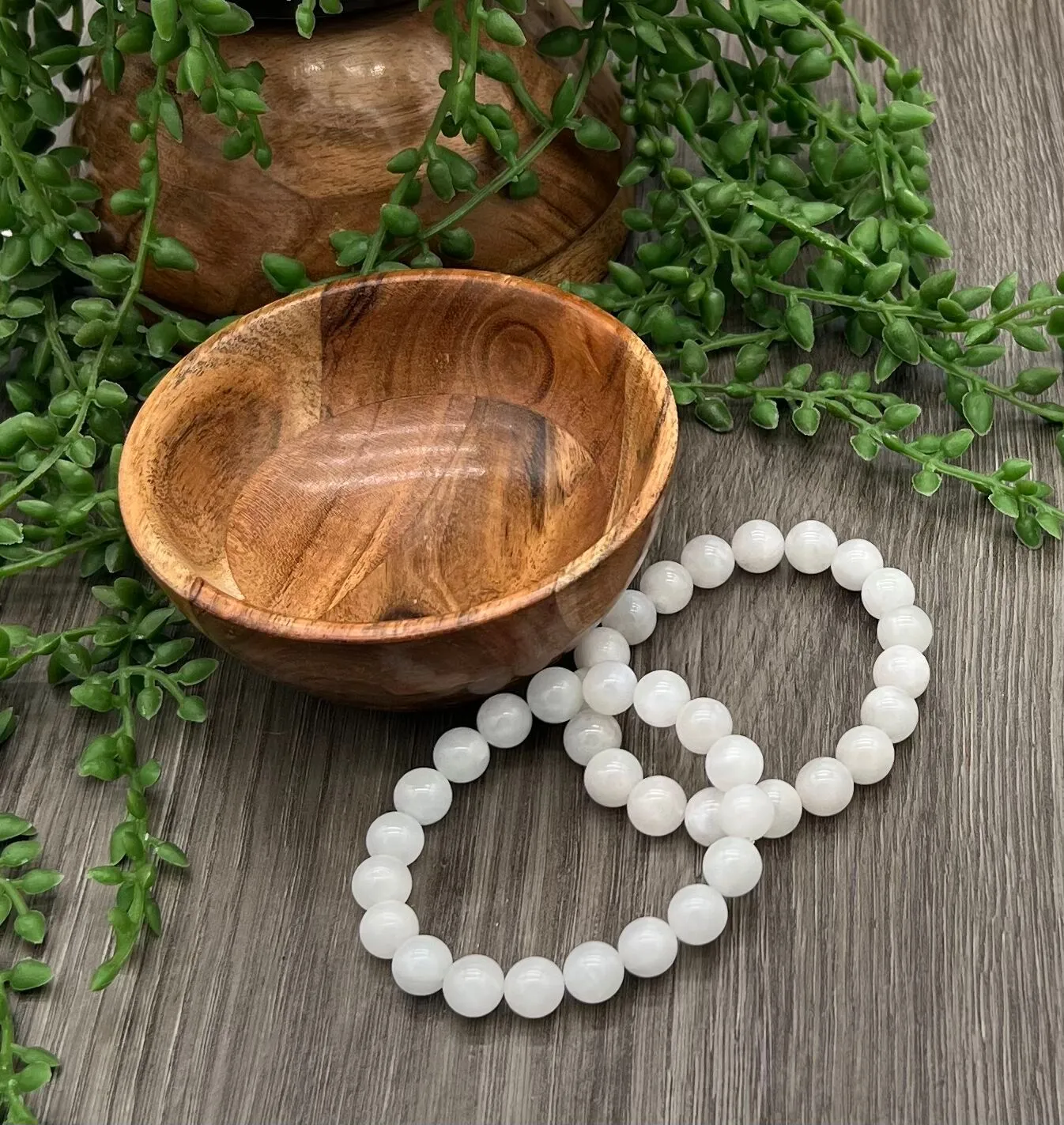 White Moonstone Bracelet