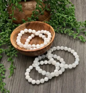 White Moonstone Bracelet