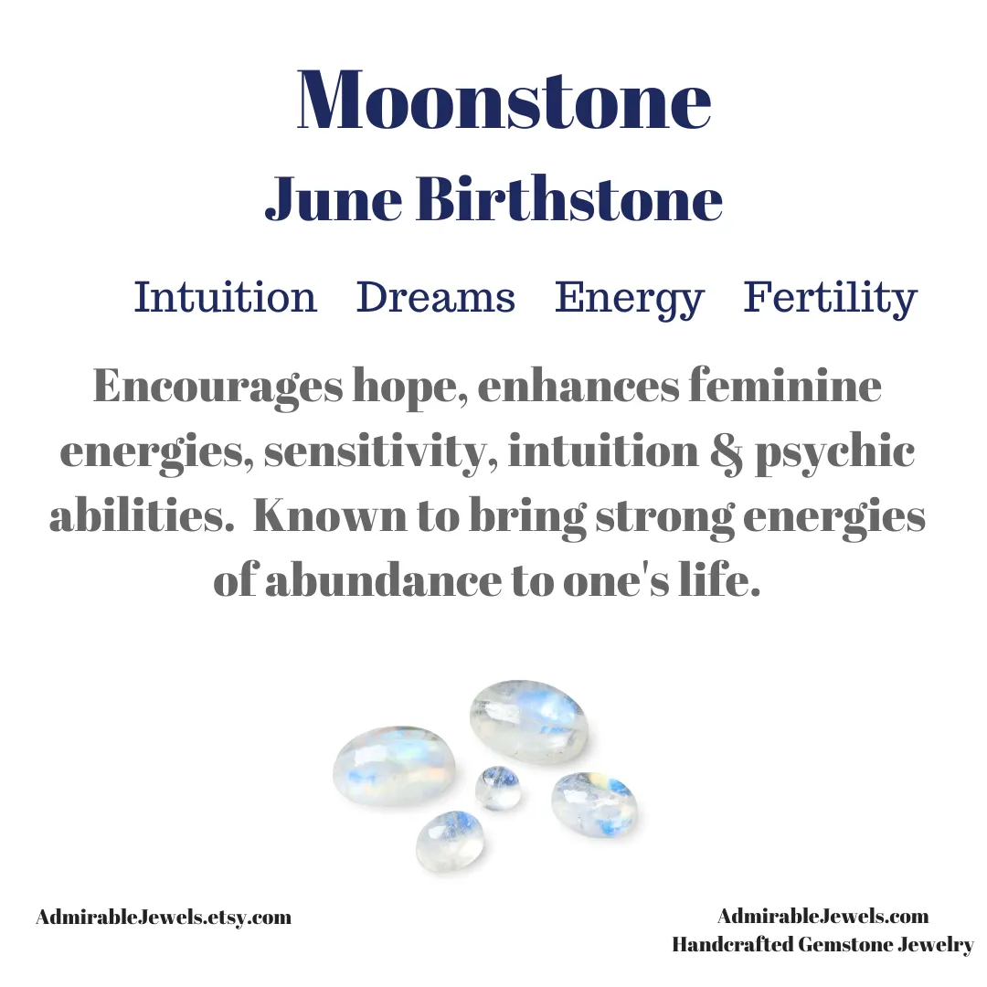 White Moonstone Drop Earrings