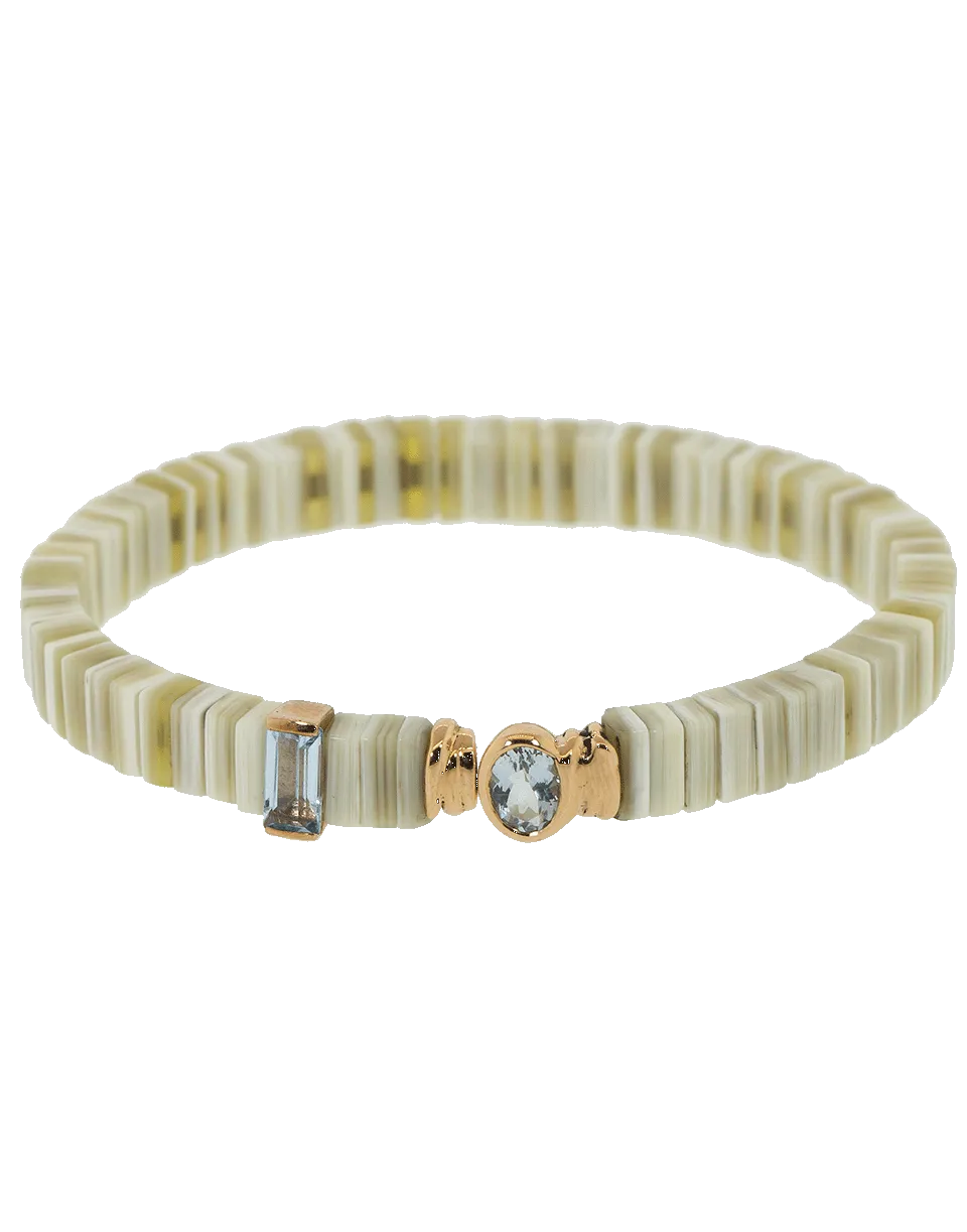 White Zebu Horn Bracelet