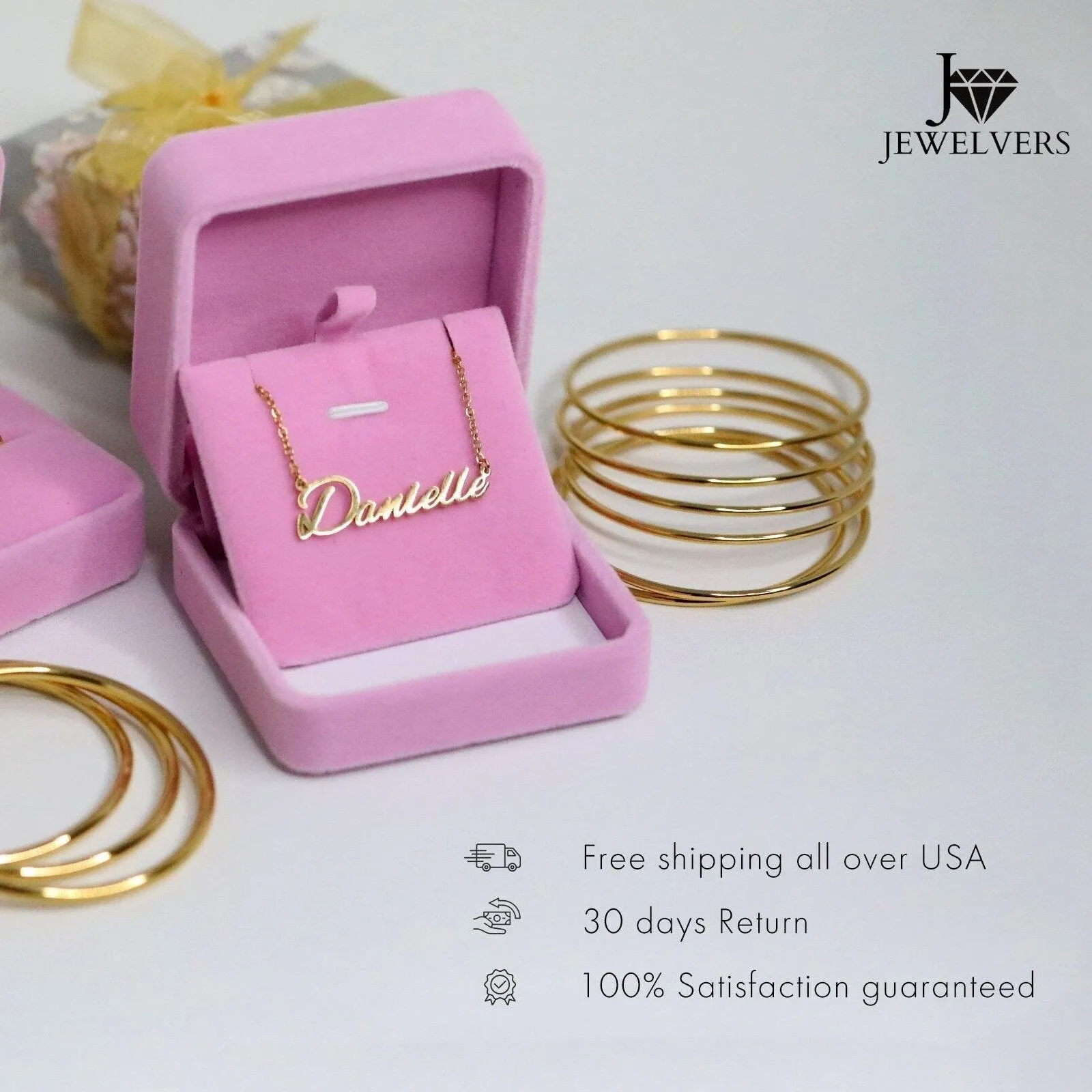 Zirconia Pave Necklace